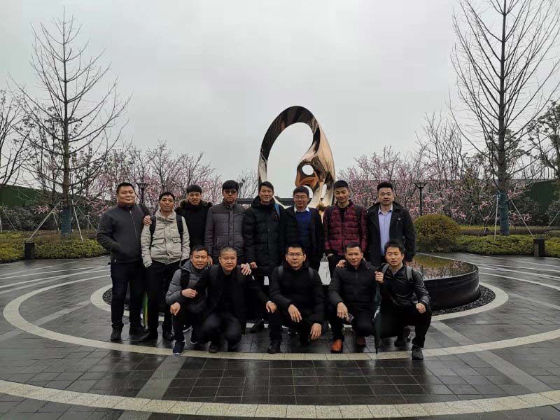我司副总经理庄建强先生带公司项目团队前往杭州南京苏州等地进行项目实地考察